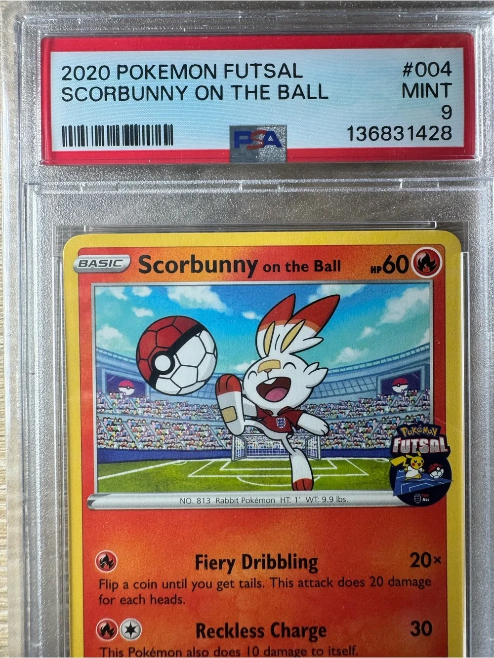Scorbunny on the Ball #4/Pokemon Promo